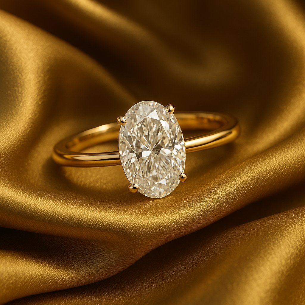 Oval Cut Engagement Ring Harrogate