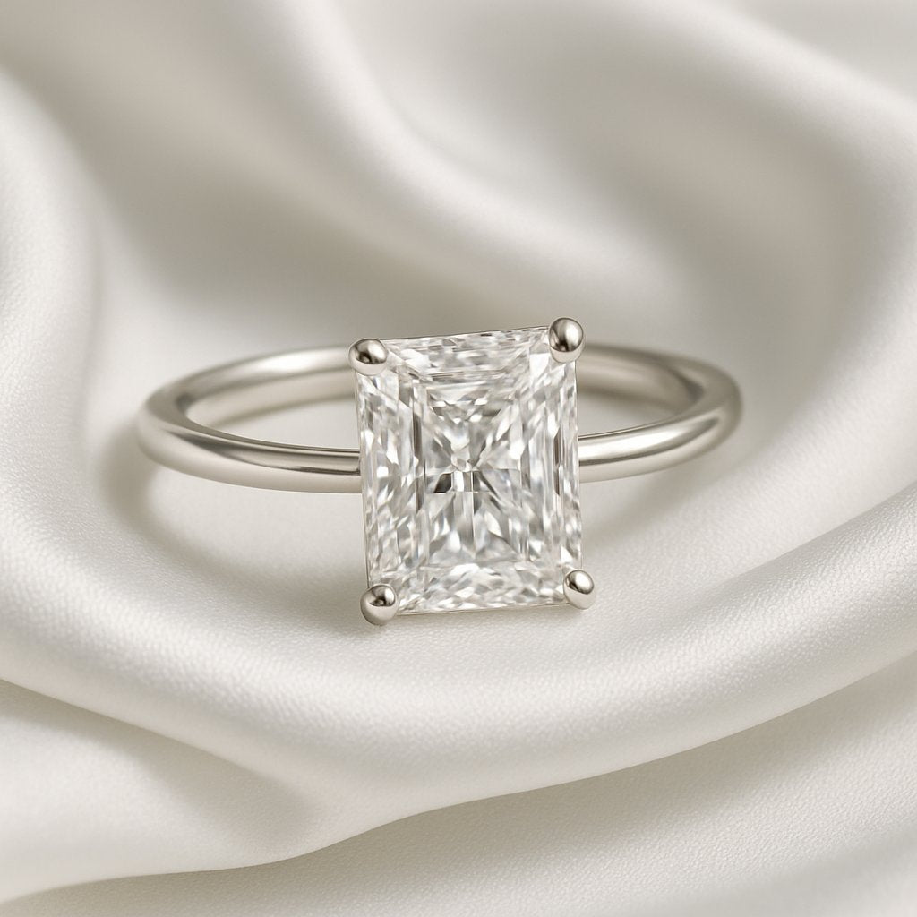 Radiant Engagement Ring Collection
