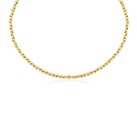 SOLID 9K YELLOW GOLD NECKLACE- HARROGATE