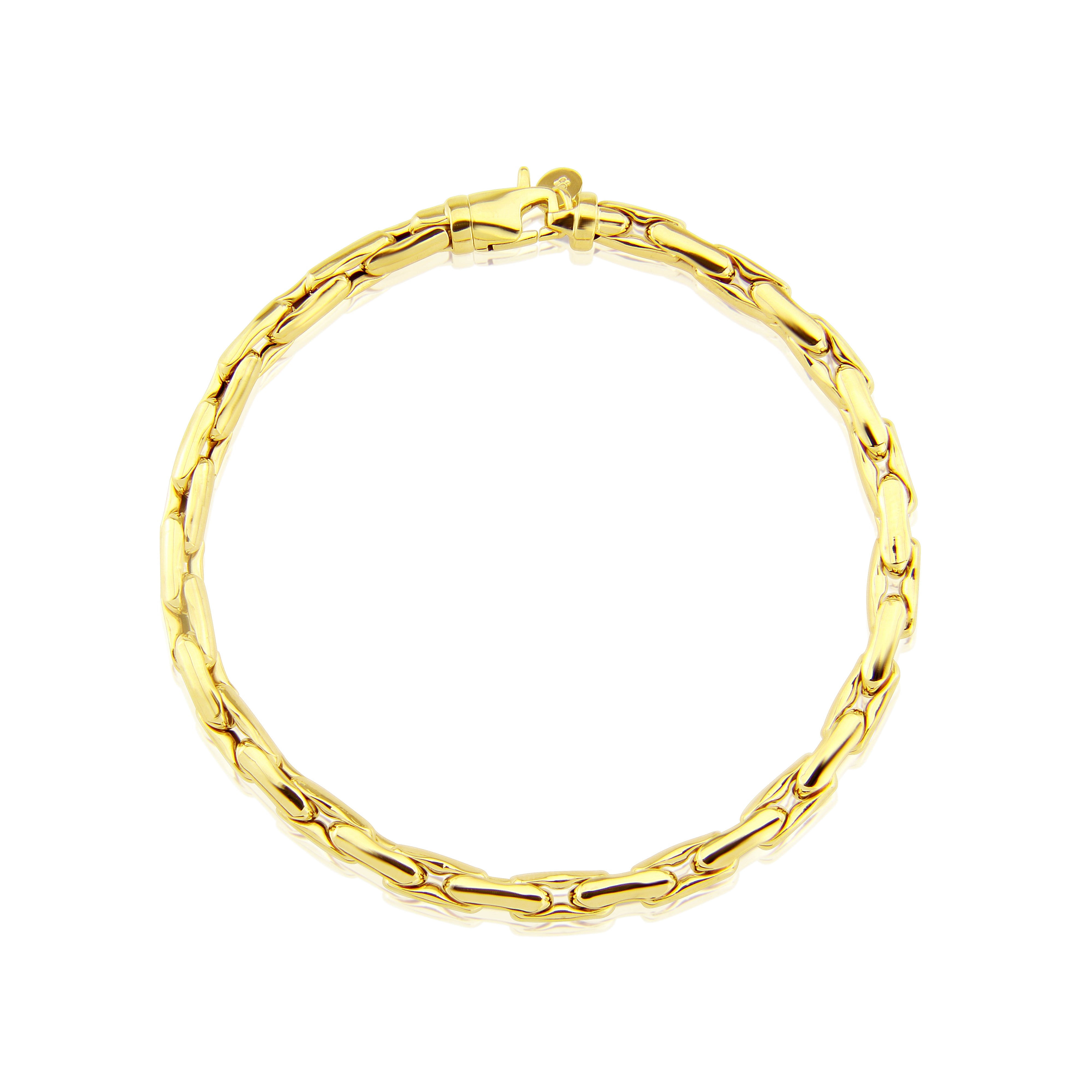 9K YELLOW GOLD 4.77GM BRACELET- HARROGATE JEWELLERY