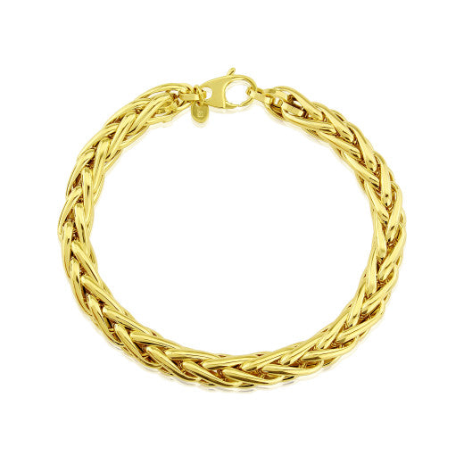 9K YELLOW GOLD PALMIER BRACELET- HARROGATE