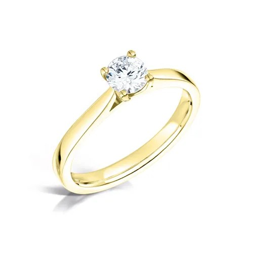 Round Brilliant Diamond Solitaire Engagement Ring Harrogate Fogal and Barnes Fine Jewellers