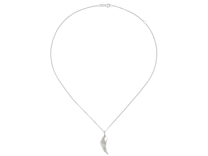 ANGELICA  SILVER NECKLACE