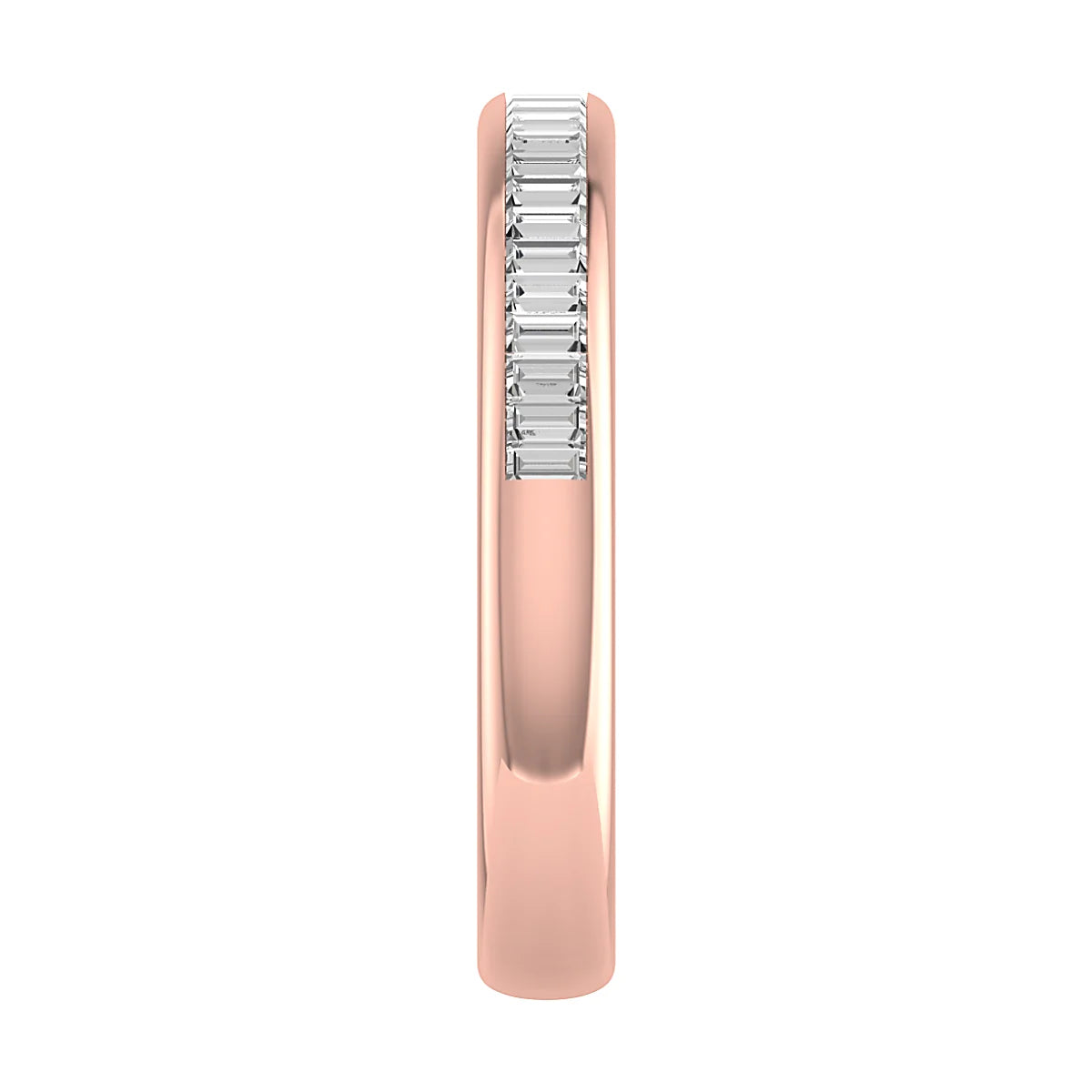 CHANNEL SET BAGUETTE DIAMOND WEDDING ETERNITY RING