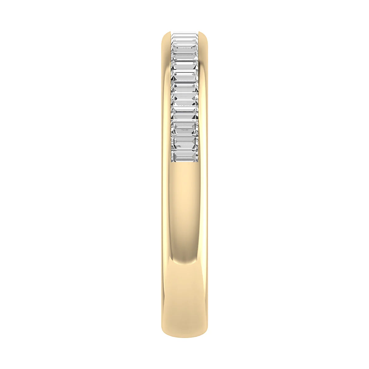 CHANNEL SET BAGUETTE DIAMOND WEDDING ETERNITY RING