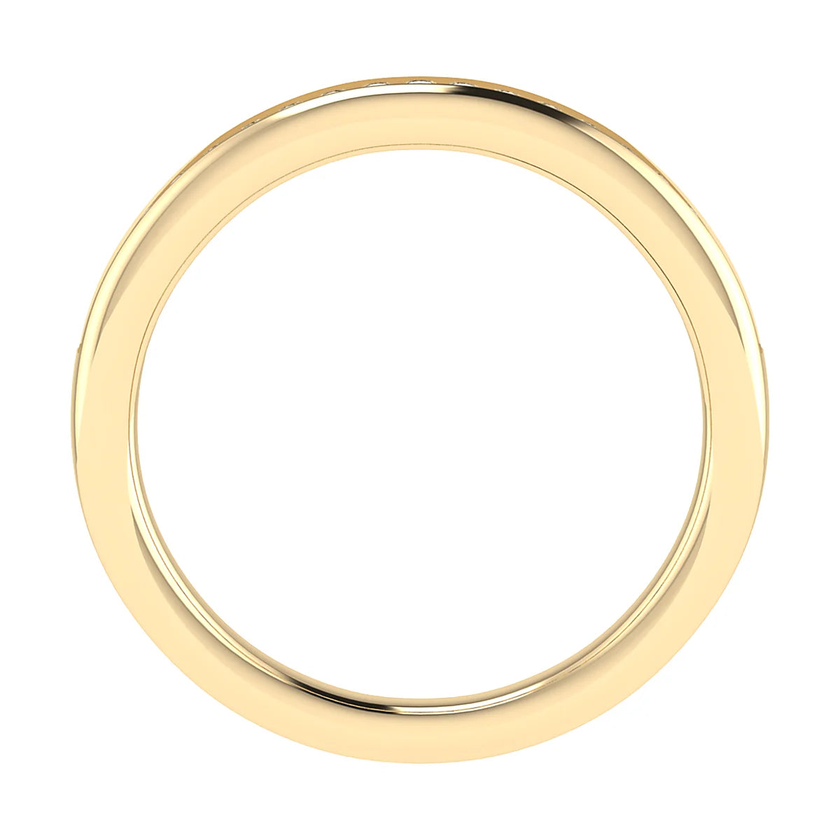 CHANNEL SET ROUND BRILLIANT DIAMOND WEDDING ETERNITY RING