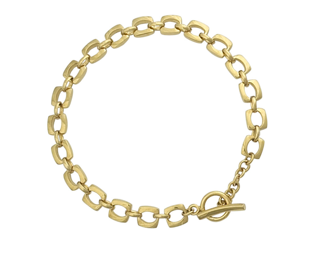 ECHO 8 YELLOW GOLD BRACELET