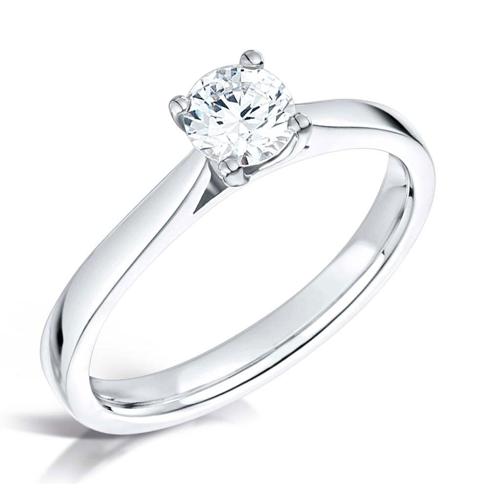 Round Brilliant Diamond Solitaire Engagement Ring Harrogate Fogal and Barnes Fine Jewellers
