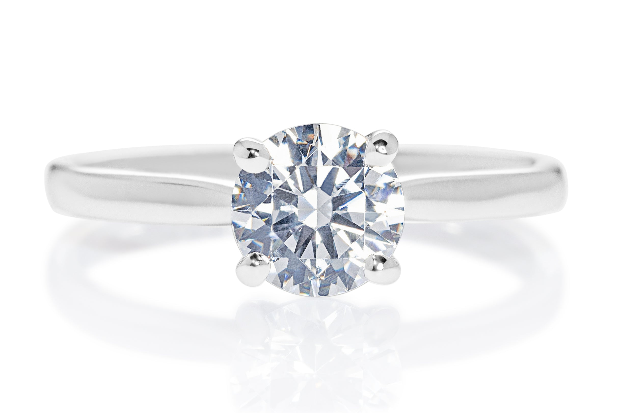 Round Brilliant Cut Diamond Solitaire Engagement Ring Harrogate Fogal and Barnes Jewellers