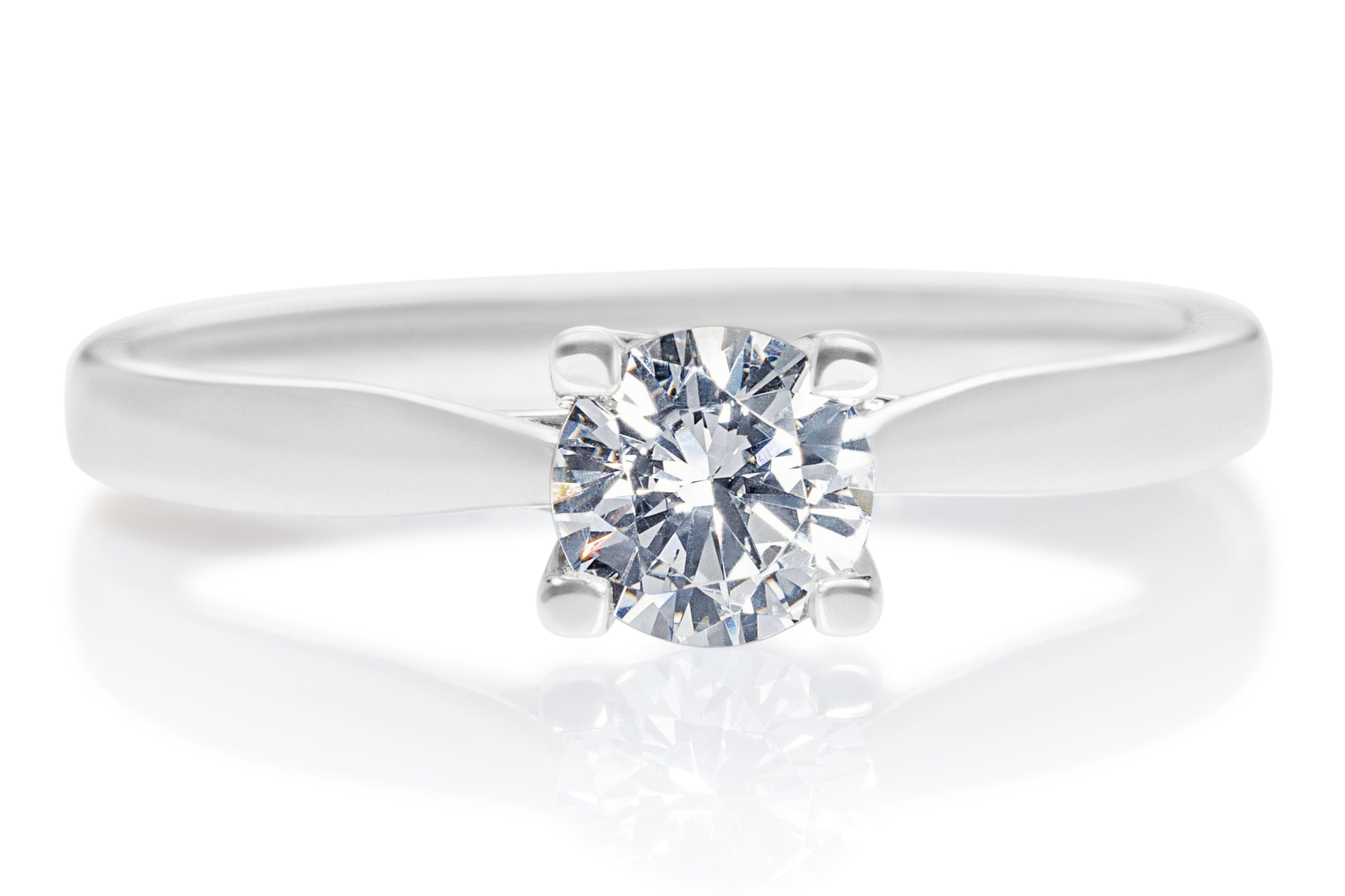Round Brilliant Diamond Solitaire Engagement Ring Harrogate Fogal and Barnes Fine Jewellers