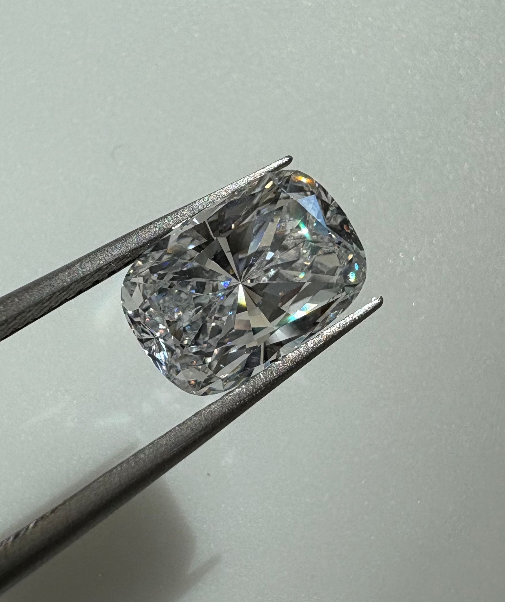 Natural Elongated Cut Cushion Diamond Harrogate Engagement ring