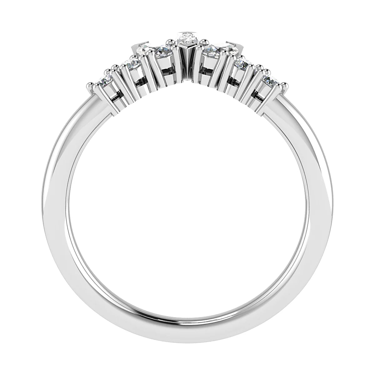 TIARA SET ETERNITY/ WEDDING RING