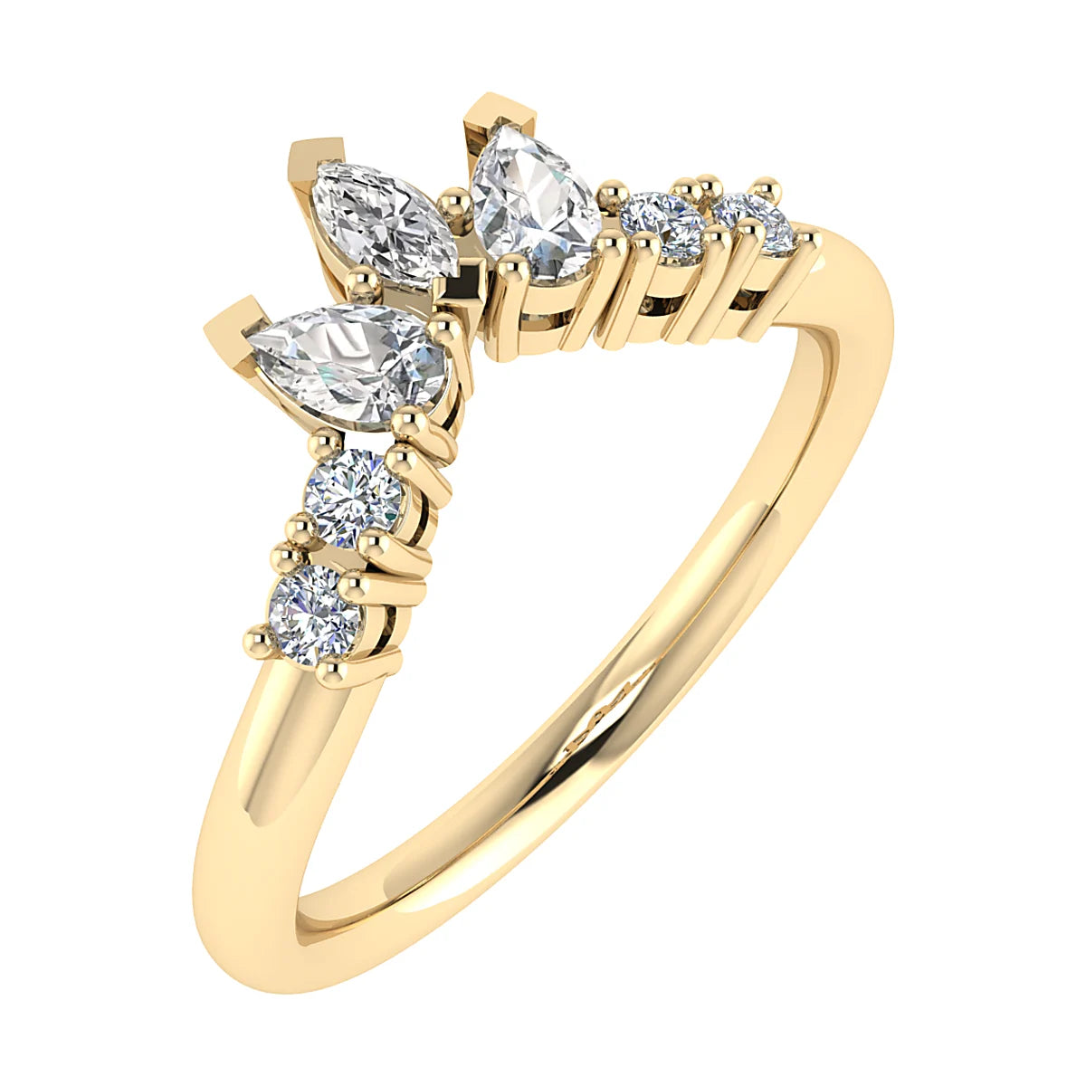 TIARA SET ETERNITY/ WEDDING RING