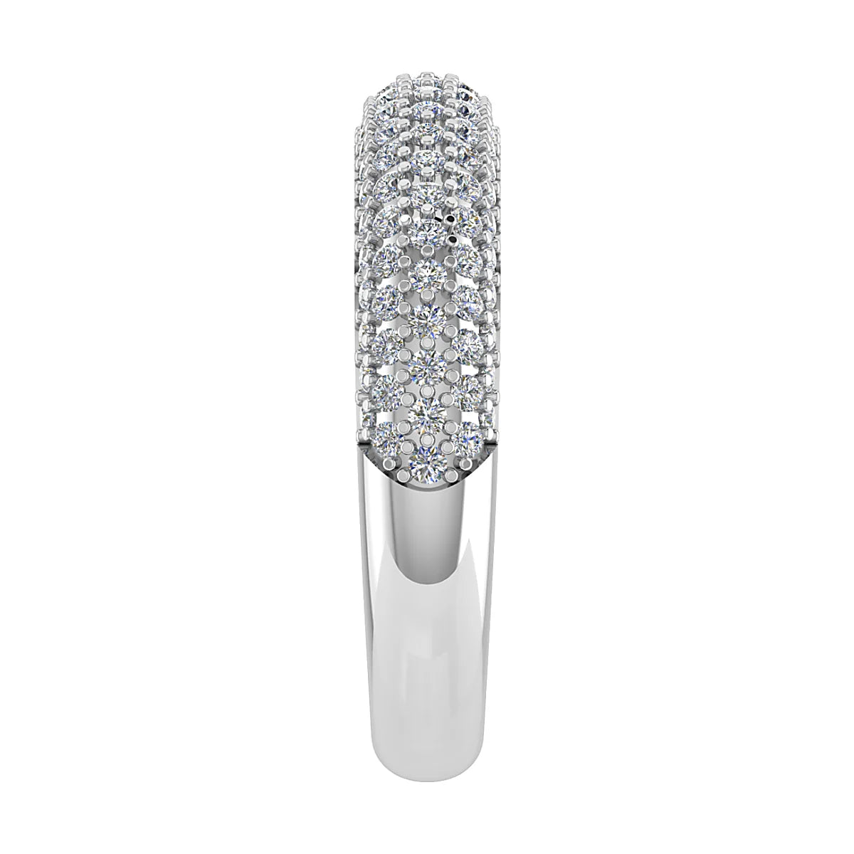 MULTI ROW DIAMOND ETERNITY/WEDDING RING