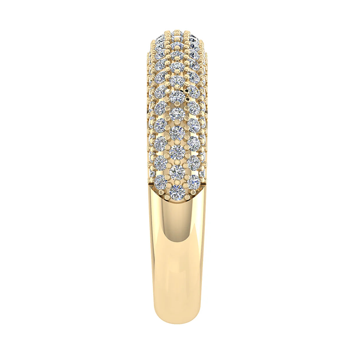 MULTI ROW DIAMOND ETERNITY/WEDDING RING