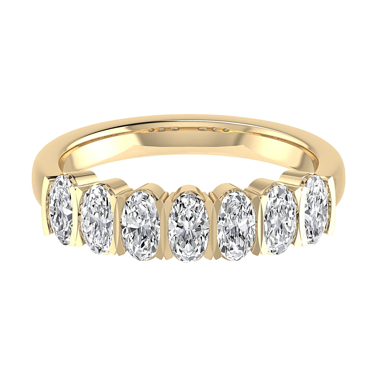 FANCY DIAMOND ETERNITY/WEDDING RING