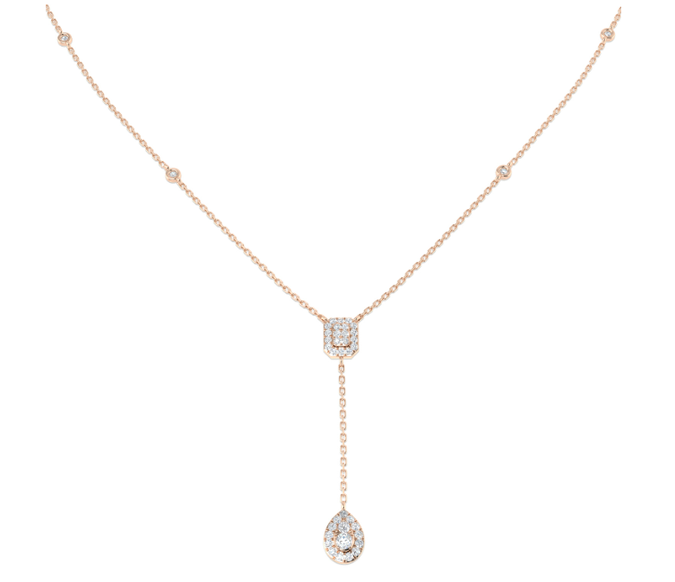 DIAMOND DROP PENDANT NECKLACE HARROGATE