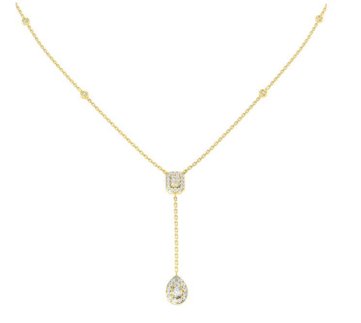 DIAMOND DROP PENDANT NECKLACE HARROGATE