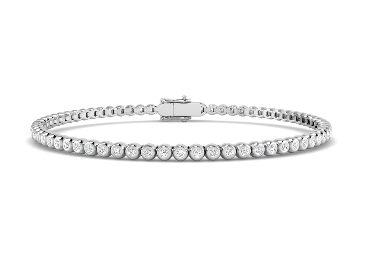 ROUND DIAMOND TENNIS BRACELET