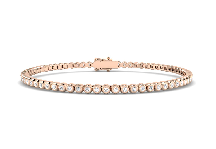 ROUND DIAMOND TENNIS BRACELET