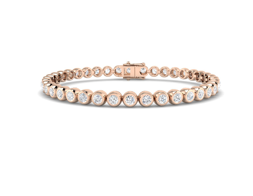 WHITE GOLD DIAMOND TENNIS BRACELET