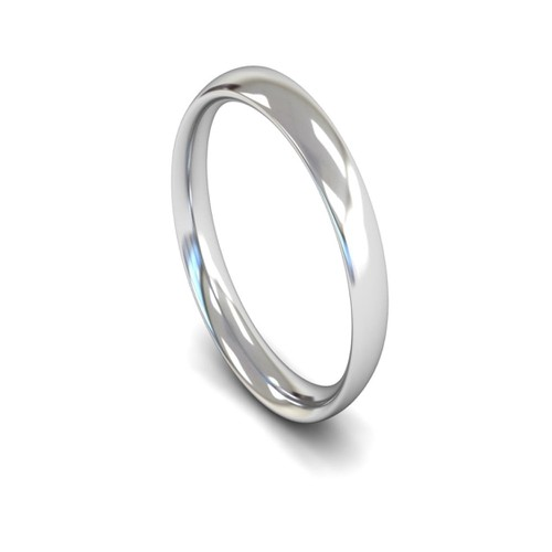 PLAIN TRADITIONAL COURT MEN'S WEDDING RING