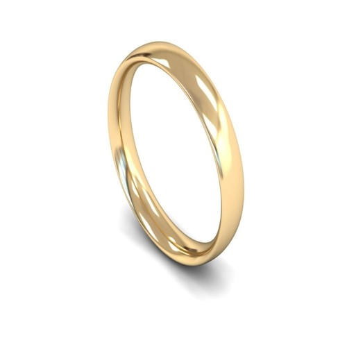 PLAIN TRADITIONAL COURT MEN'S WEDDING RING