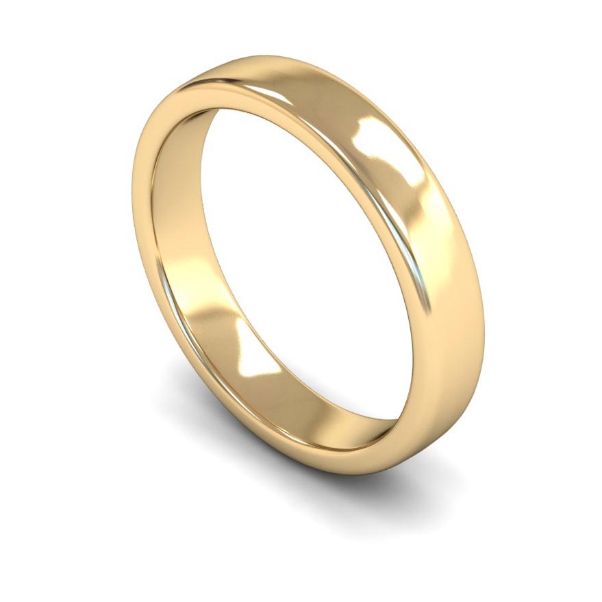 PLAIN TRADITIONAL MEDIUM WEIGHT MATCH MEN'S WEDDING RING