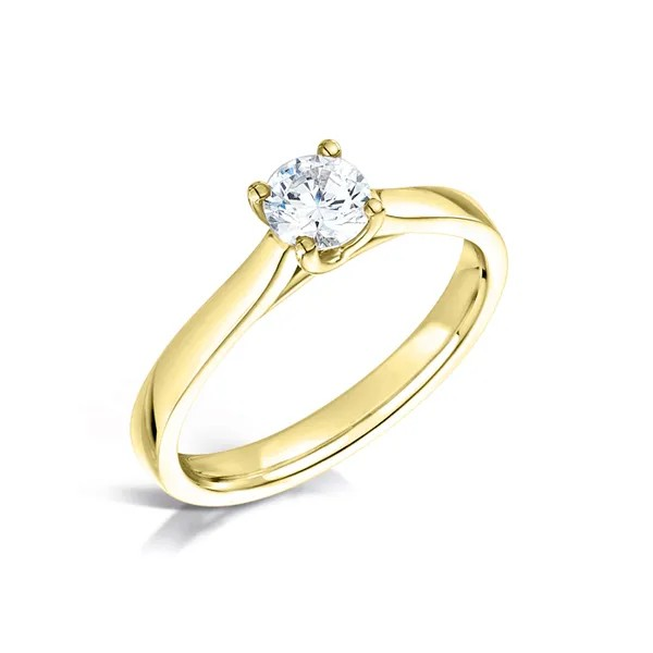 Round Brilliant Diamond Solitaire Engagement Ring Harrogate Fogal and Barnes fine jewellery shop