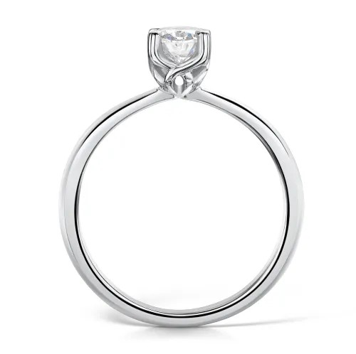 OVAL CUT DIAMOND SOLITAIRE ENGAGEMENT RING