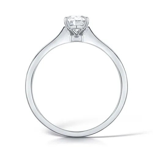 OVAL CUT DIAMOND SOLITAIRE ENGAGEMENT RING