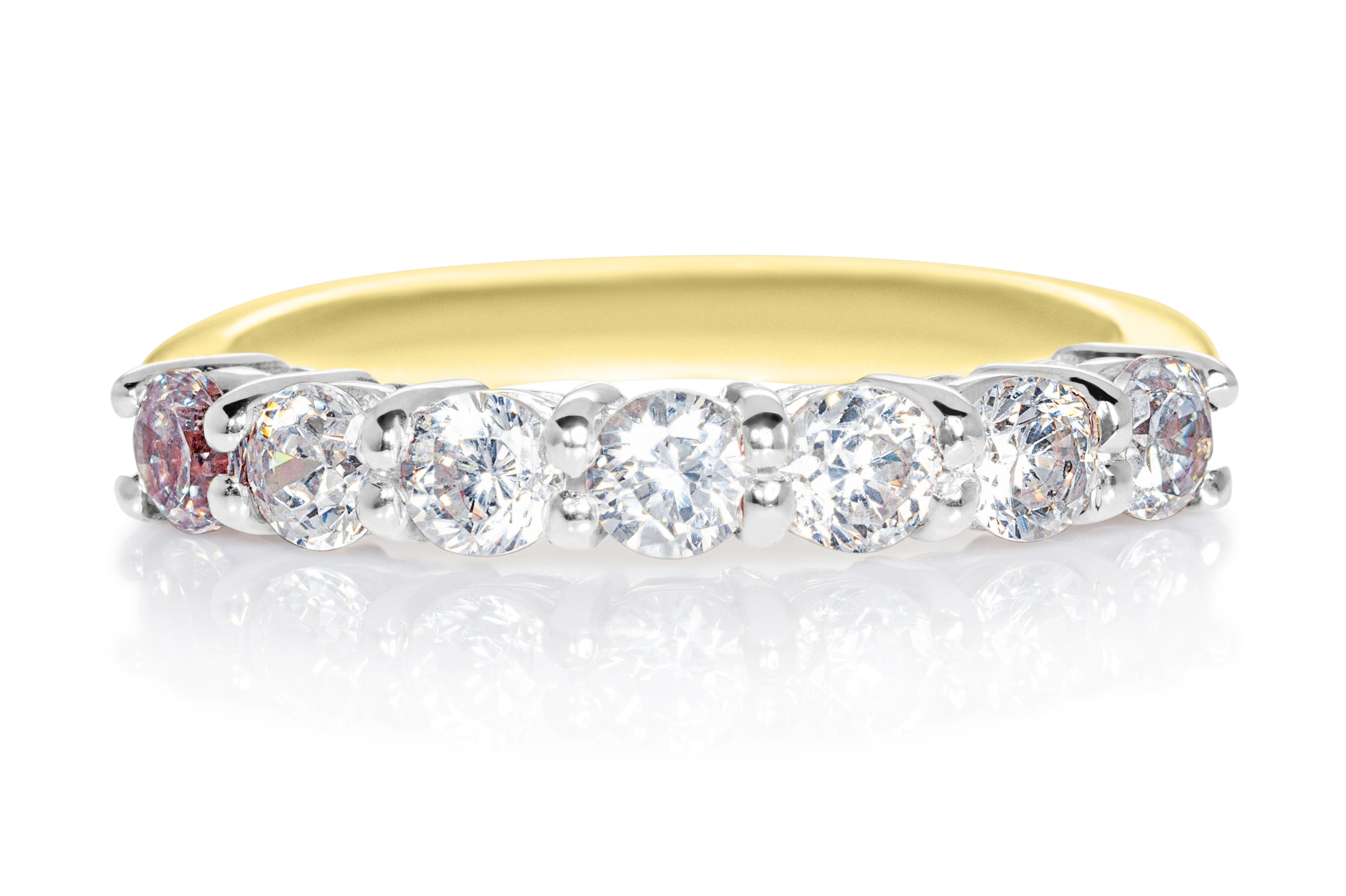 Seven Stone Round Brilliant Diamond Eternity - wedding Ring Harrogate Fogal and Barnes Fine Jewellers