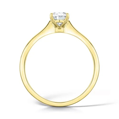 OVAL CUT DIAMOND SOLITAIRE ENGAGEMENT RING