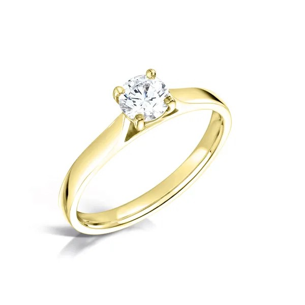 Round Brlliant Diamond Solitaire Engagement Ring Harrogate Fogal and Barnes Fine Jewellers