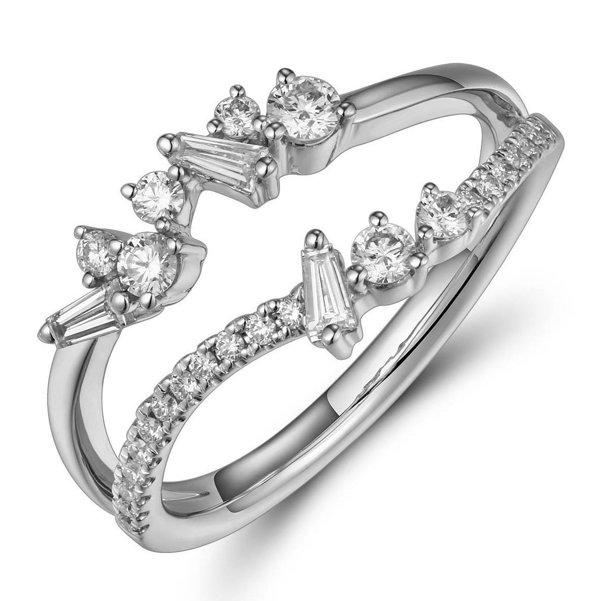 FIREWORK DIAMOND WEDDING/ETERNITY RING - Fogal & Barnes