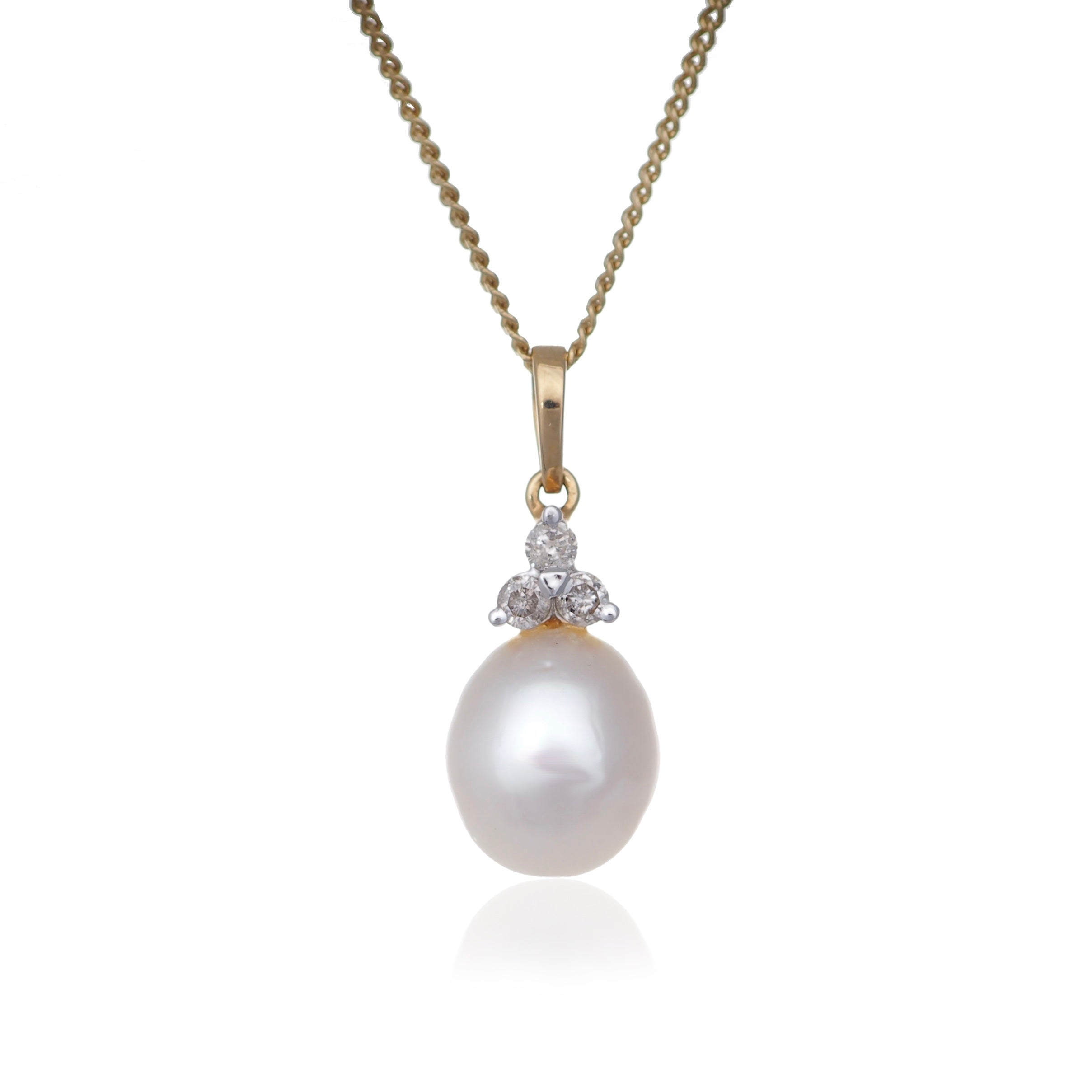 SOUTH SEA PEARL DIAMOND PENDANT - Fogal & Barnes