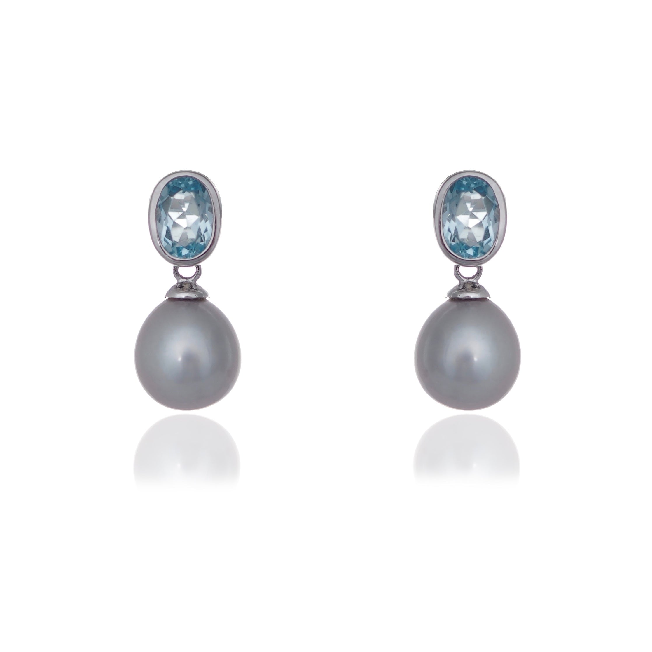 PEARL DROP  EARRINGS - Fogal & Barnes