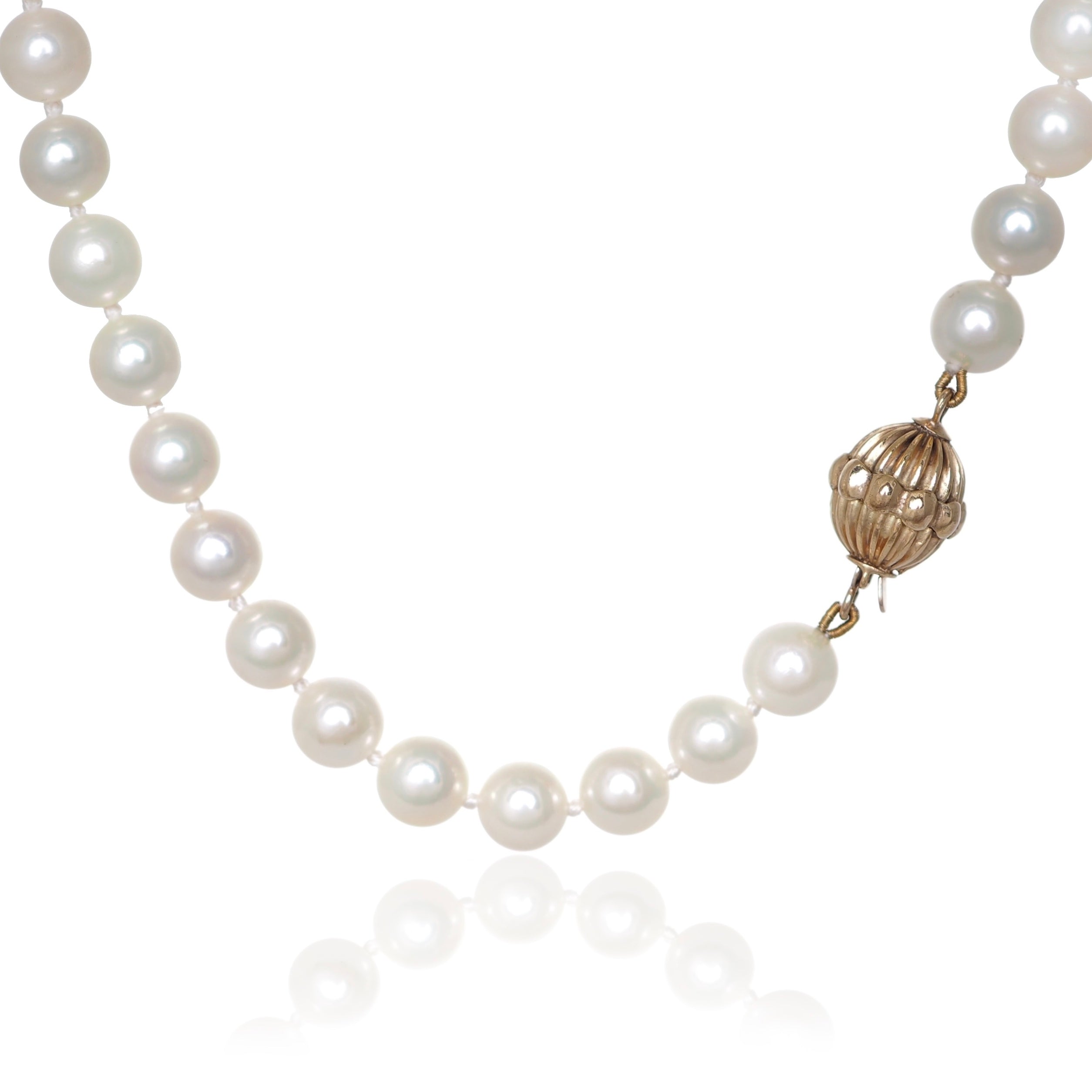 PEARL & GOLD NECKLACE - Fogal & Barnes