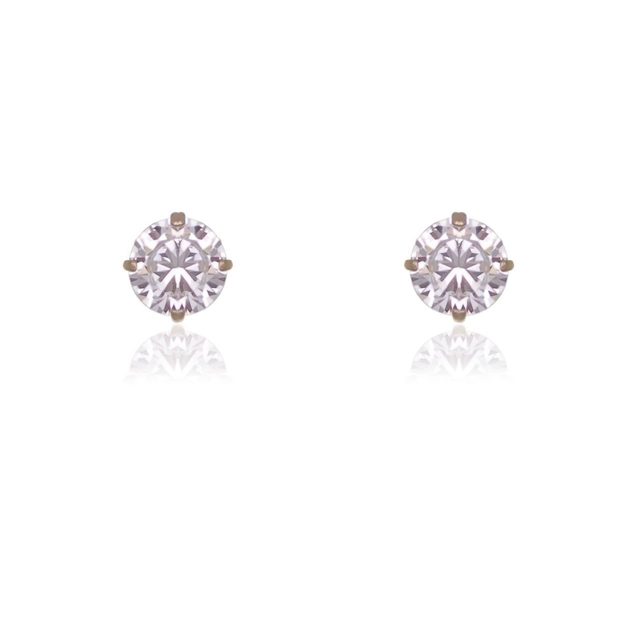 SMALL CUBIC ZIRCONIA  STUDS - Fogal & Barnes