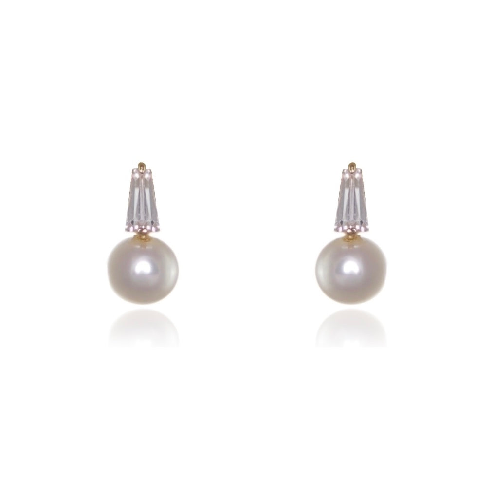 PEARL DROP EARRINGS - Fogal & Barnes