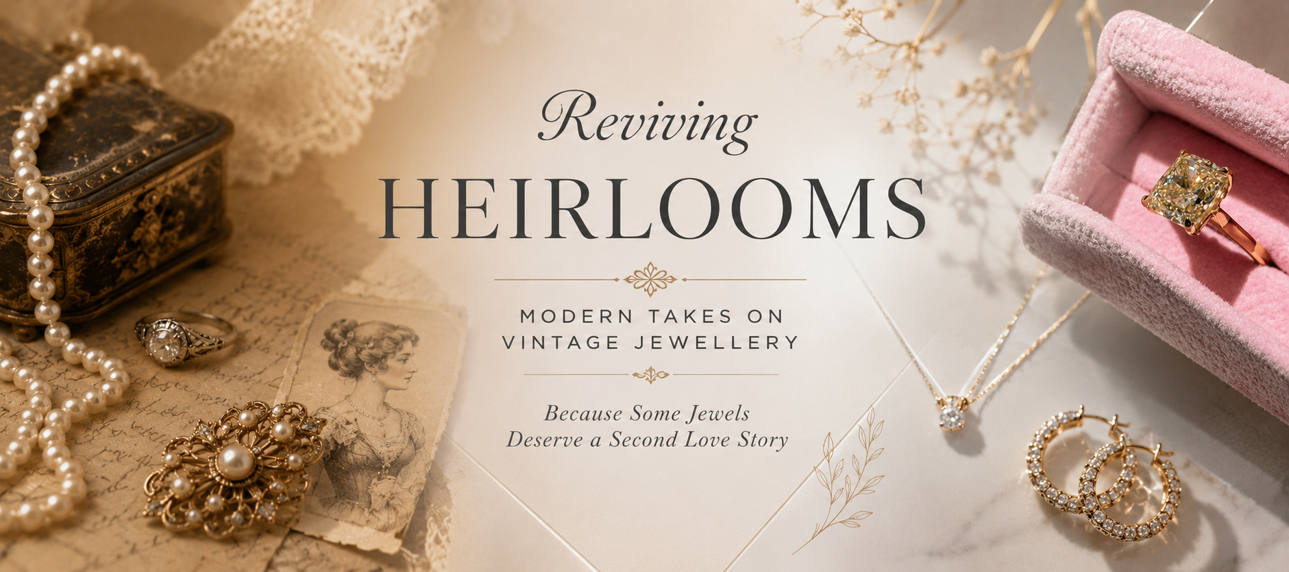 Reviving Heirlooms: Modern Takes on Vintage Jewellery - Because Some Jewels Deserve a Second Love Story