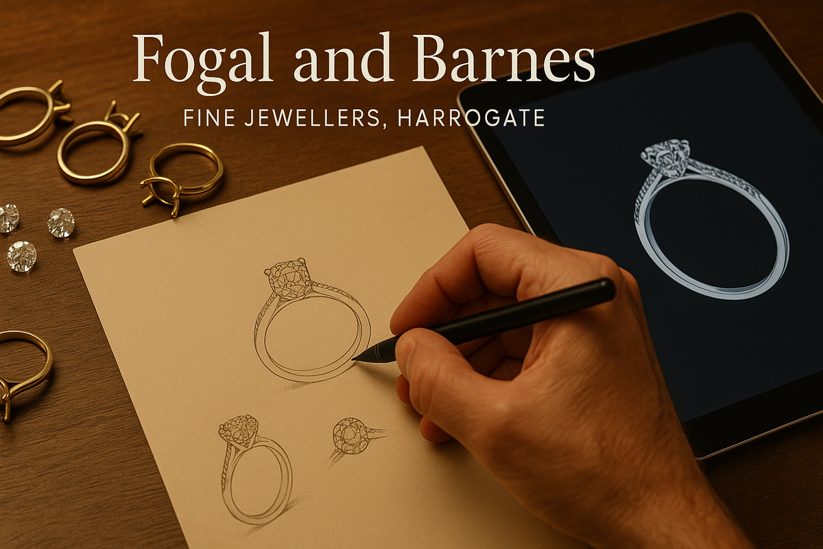 Creating Your Dream Engagement Ring: The Magic of Bespoke Jewellery Design
