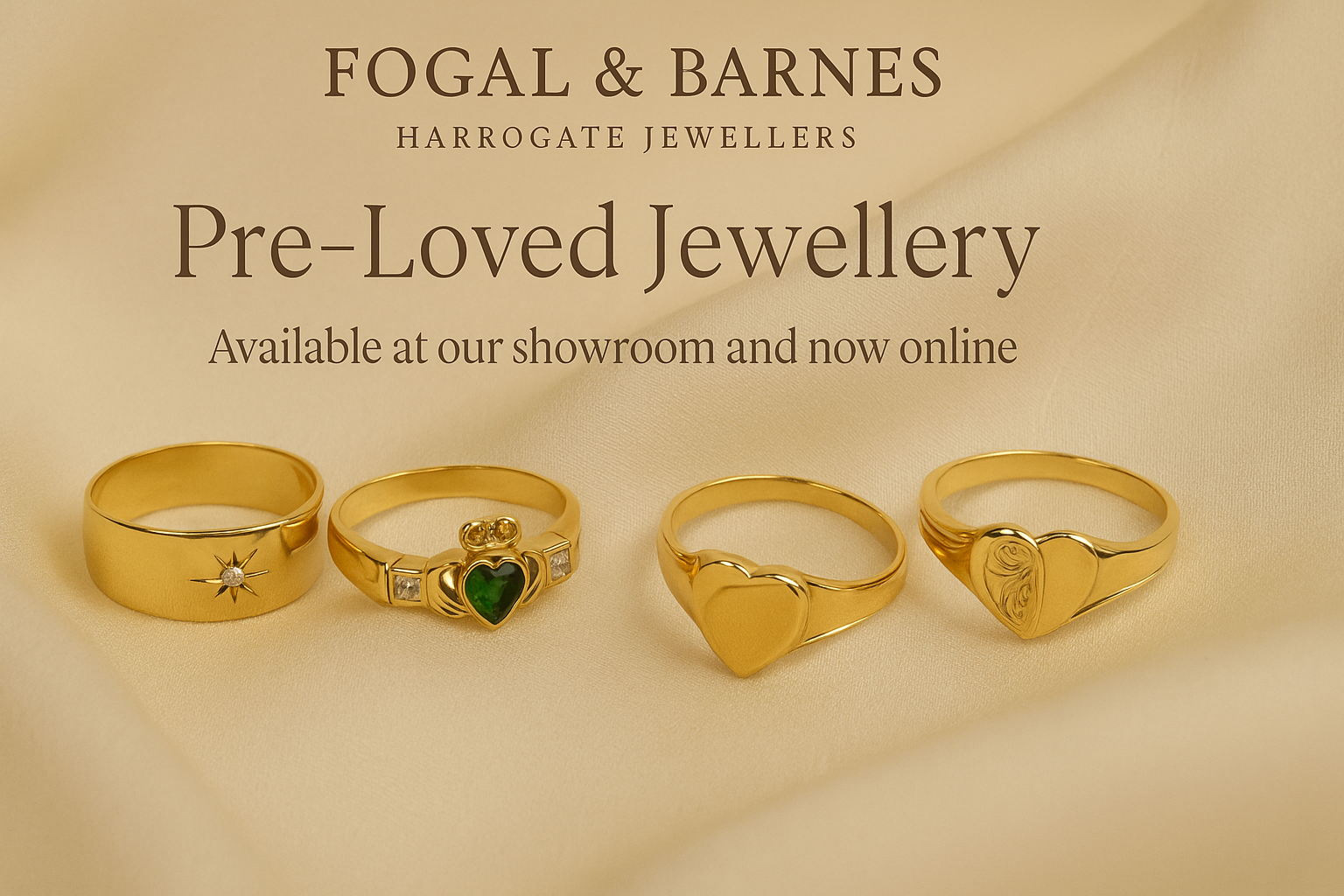 Introducing Our New Pre-Loved Jewellery Collection