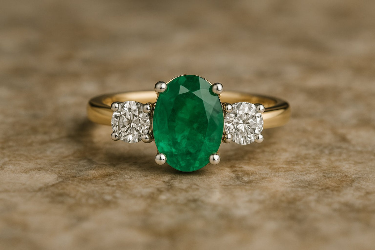 Coloured Gemstone Ring Collection