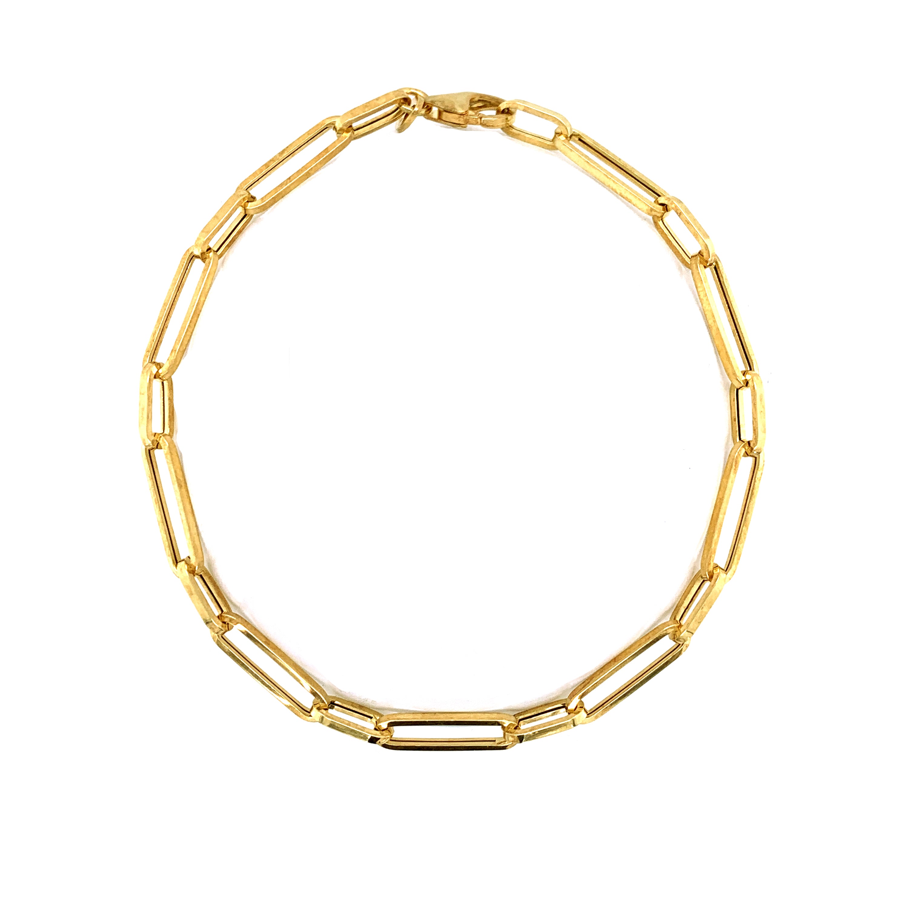 9CT YELLOW GOLD LINKS BRACELET