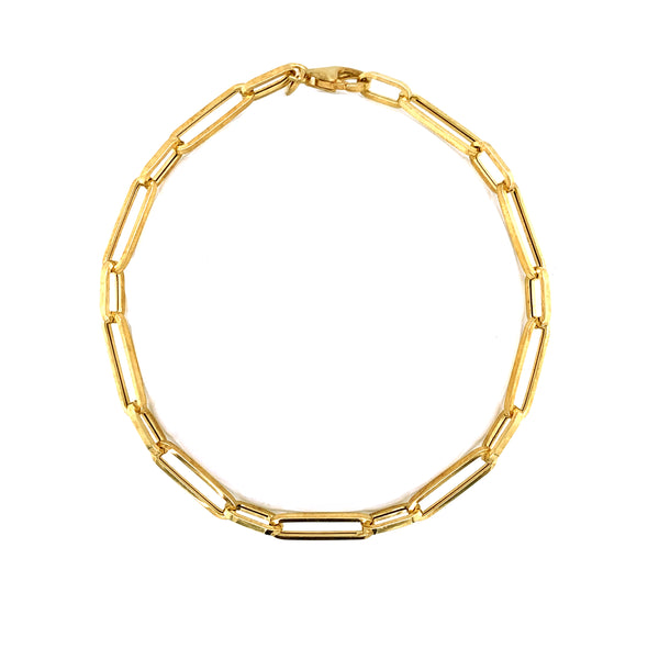 LINK YELLOW GOLD LINKS FINE BRACELET