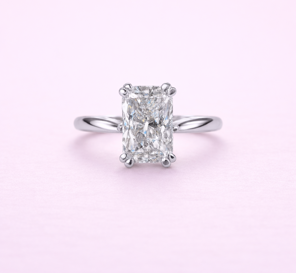 Lab grown diamond 3ct engagement ring Harrogate 