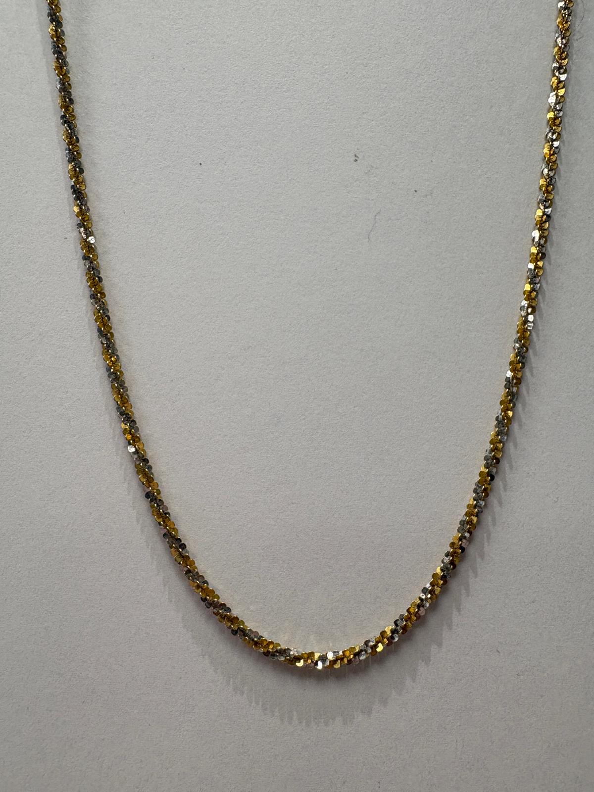 second hand two tone necklace chain unique harrogate jewellers uk design 