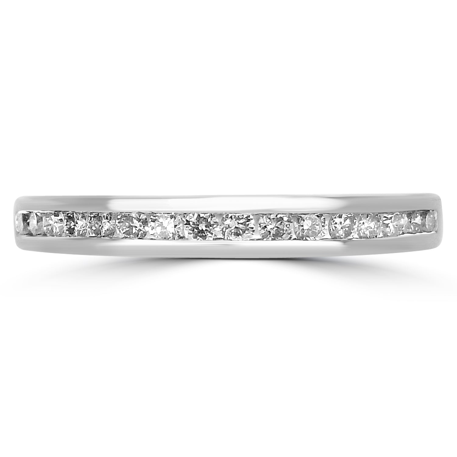 ROUND BRILLIANT DIAMOND CHANNEL ETERNITY/WEDDING RING