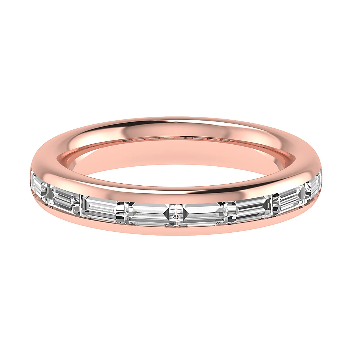 LANDSCAPE BAGUETTE DIAMOND ETERNITY/WEDDING RING